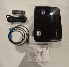Benq MS521 Digital Projector Black HDMI w/remote Works