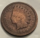 1880 Indian Head Cent Penny G Details Porosity Philadelphia BN419