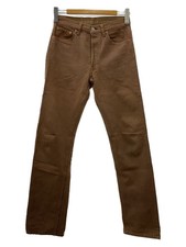 Levi's Straight Pants 30 Cotton BRW