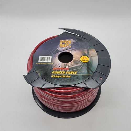 GSI GPC10R250 10 Gauge Power Ground Cables