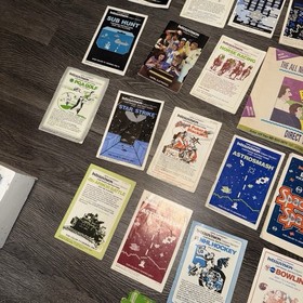Vtg Intellivision booklets & cases 1988 Catalog Huge Bundle Lot Of Booklets
