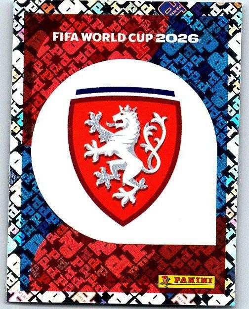 2026 Panini FIFA World Cup Stickers #CZE1 Emblem FOIL