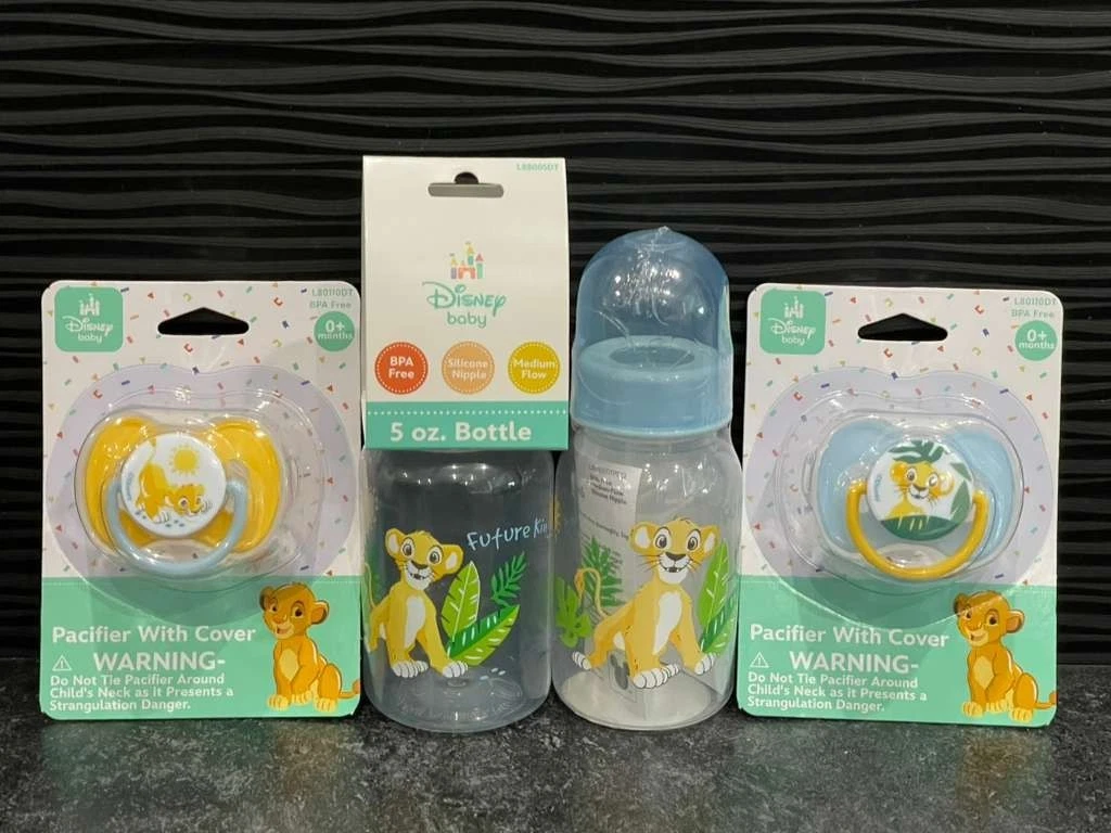 Disney Baby Simba Bottle & Pacifier Set BPA Free 2 Bottles 2 Pacifiers
Opens in a new window or tab