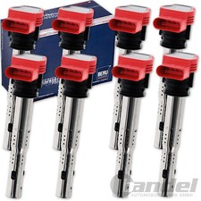8x BERU ZÜNDSPULE für 4.2 AUDI A6 (C6) A8 (4E 4H) Q7 (4L) R8 VW TOUAREG (7L 9P)