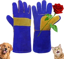 Animal Handling Gloves, Falconry Cat Glove Bite Proof, Thorn Proof Rose Pruning 