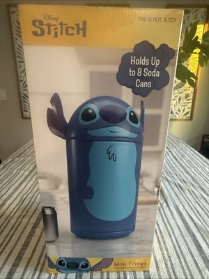 Disney Stitch Mini Fridge Thermoelectric Cooler