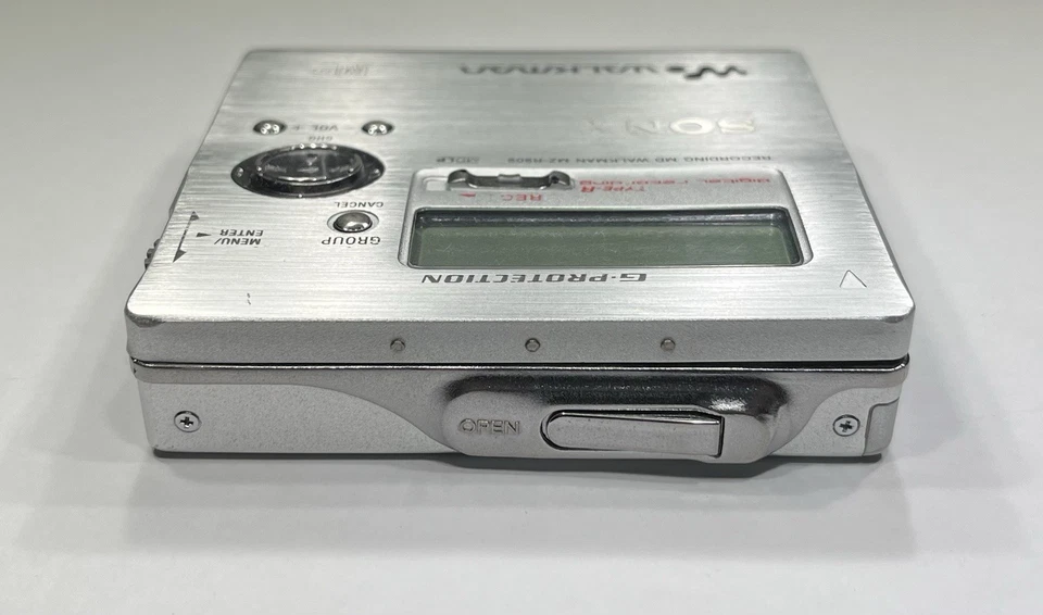 Sony MZ-R909 Silver Recording MiniDisc MD Walkman | Tested Working - Bild 3 von 4