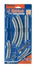 TOMYTEC 910817 Mini Rail Set Oval Layout TOMIX 91081