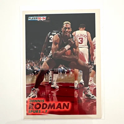 Fleer 1993-94 Basketball Dennis Rodman #378 San Antonio Spurs - Bild 1 von 2