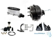 Camaro Firebird 9" Dual Brake Booster 1-1/8"  Wilwood Master Cylinder Prop Valve