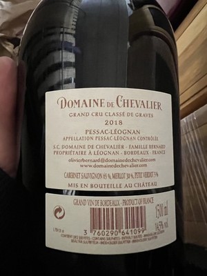 2018 Domaine de Chevalier - Pessac Leognan - Rotwein trocken 1,5 L