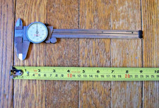 Vintage L. S. STARRETT Co. Athol Mass. USA No. 120 Dial Caliper 0-6 Inch