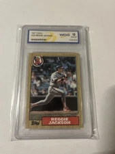 1987 Topps #300 Reggie Jackson WCG Graded GEM MT 10