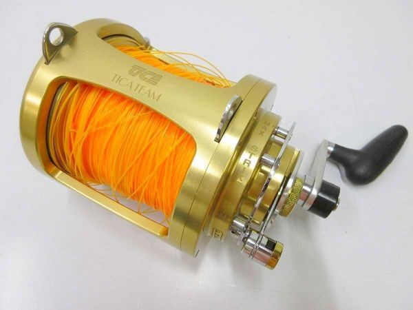 TICA Team 80R WTS 2-Speed Trolling Big Game Fishing Reel Sal
