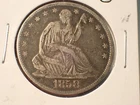 1858 O Seated Liberty Half Dollar....Fine...Original !!!