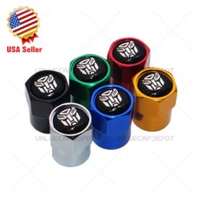Hex Transformers Emblem Car Wheels Tire Air Valve Caps Stem Dust Cover Sport Hex Transformers Emblem Car Wheels Tire Air Valve Caps Stem Dust Cover Sport