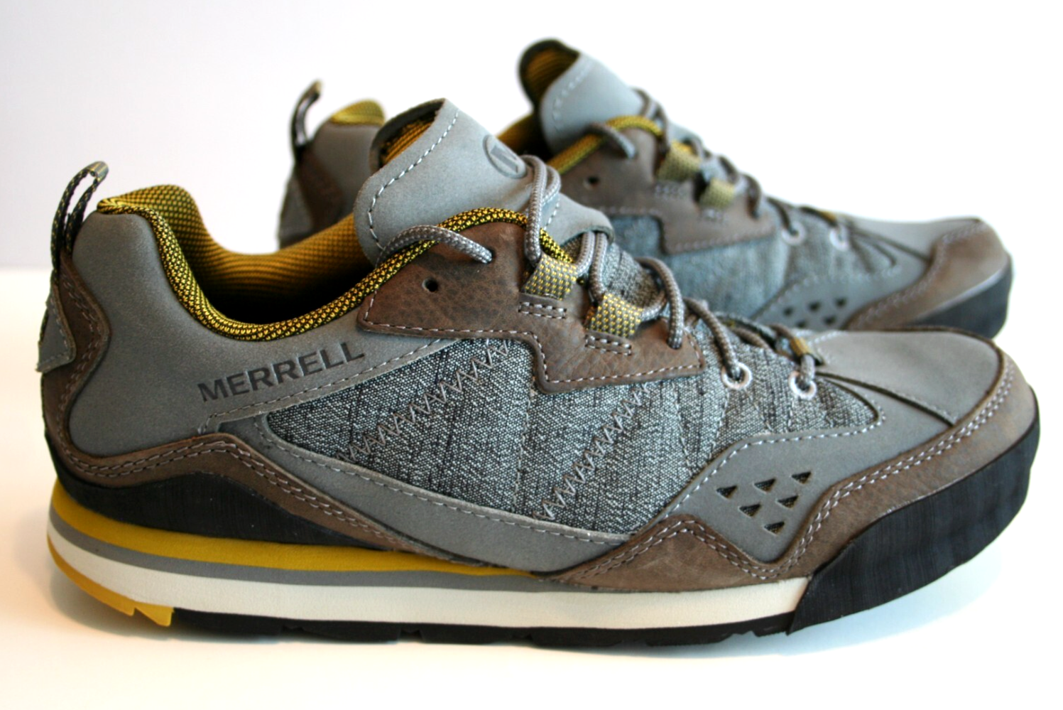 MERRELL~Castlerock~uomo donna~grigio marrone~scarpe stringate sneakers~donna taglia 7