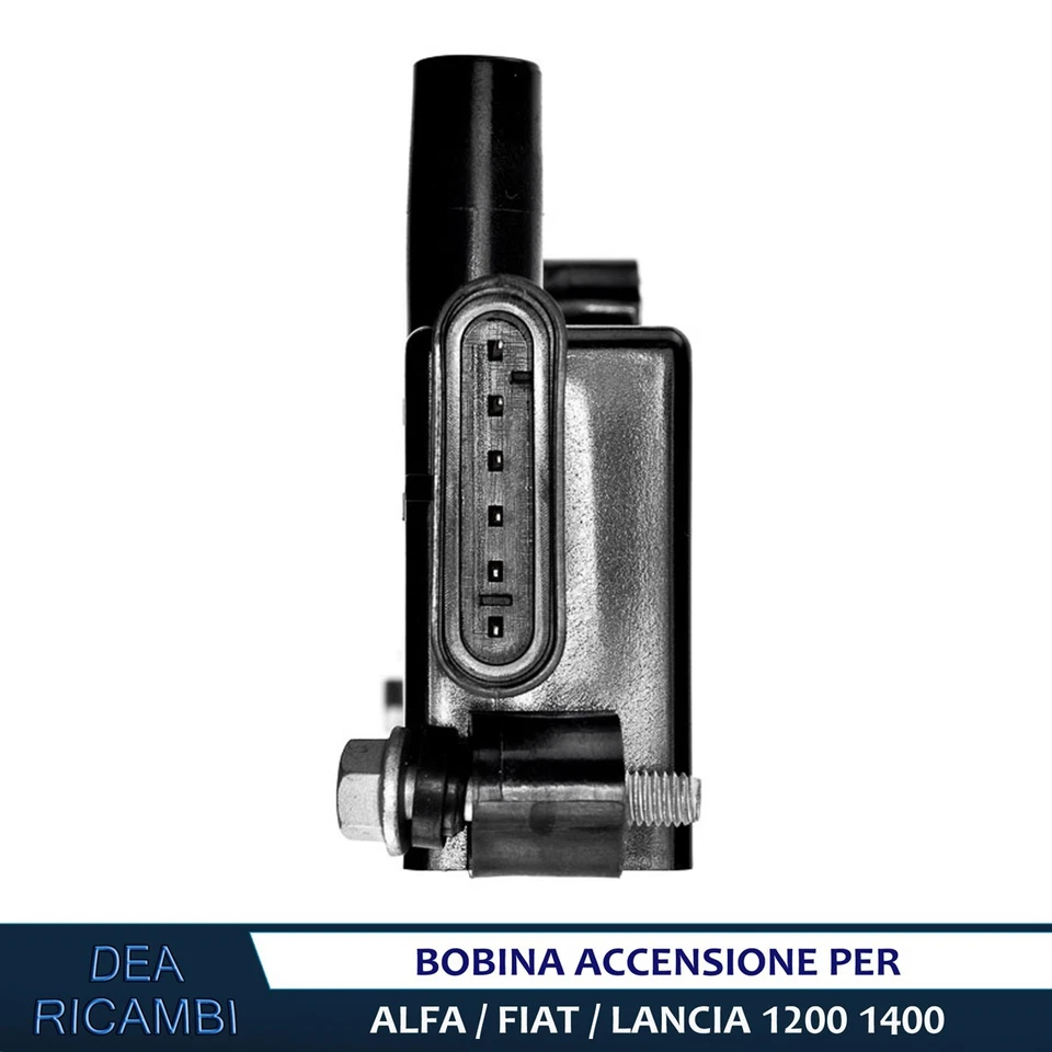 Bobina Accensione + cavi per FIAT GRANDE PUNTO 1.2 1.4 IDEA 1.4 2004- BAAR005C - Imagen 4 de 4