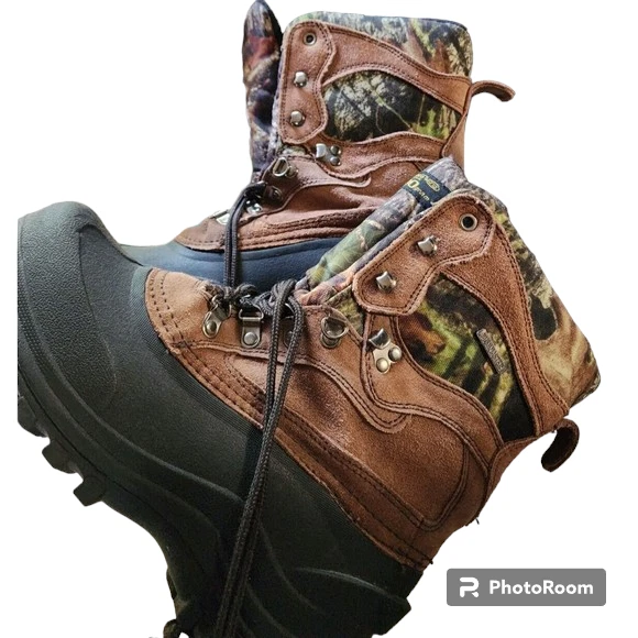 Bushmaster Unisex Thinsulate Ultra Camo Boots Hunting M6 Leather Upper W7.5 - Image 3 of 4