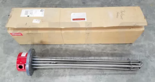 NEW CHROMALOX TMO-61515C30 IMMERSION HEATER 480V 1-3PH 15KW, 155-500716-639