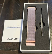 Embr Labs Thermal Wristband Nylon Strap for Embr Wave 1 ONLY - Pink