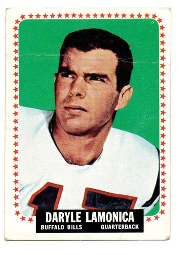 1964 Topps Football Card #31 Daryle Lamonica-Oakland Raider-Buffalo Bill Vg Card