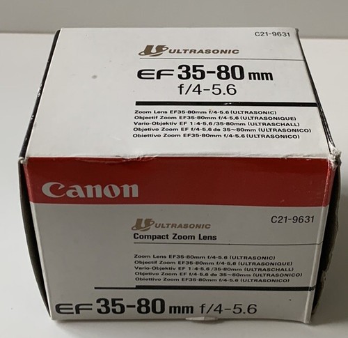 Canon EF 35-80mm f4-5.6 III compact zoom, caps - Picture 2 of 6