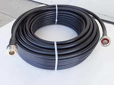 US MADE LMR-400 Ham Radio LMR-Antenna N Male to N Female 50ohm COAX Cable 125FT