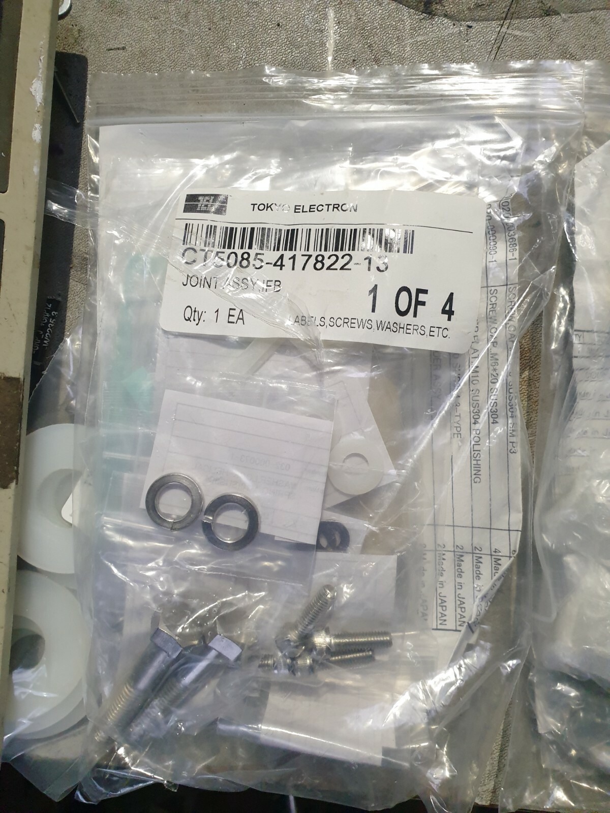 TOKYO ELECTRON CT5085-417822-13 JOINT ASSY IFB (R5S2.1B2)