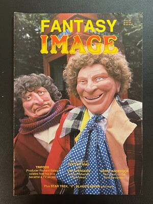 June 1985 'Fantasy Image' Magazine #3 VTG UK w/Doctor Who Featured Cover NICE!
