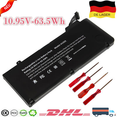Akku für Apple MacBook Pro 13'' A1278 A1322 Mid 2009 2010 2011 2012 MB990 MB991