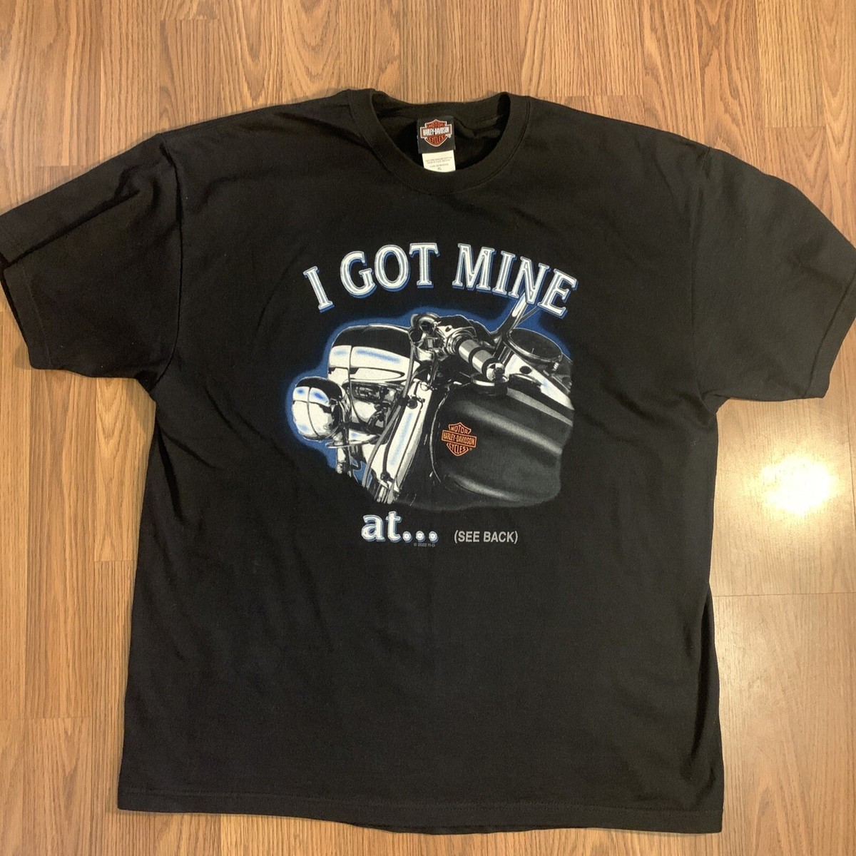 Harley Davidson Washington DC MD Made In USA T-Shirt Size XL I GOT 