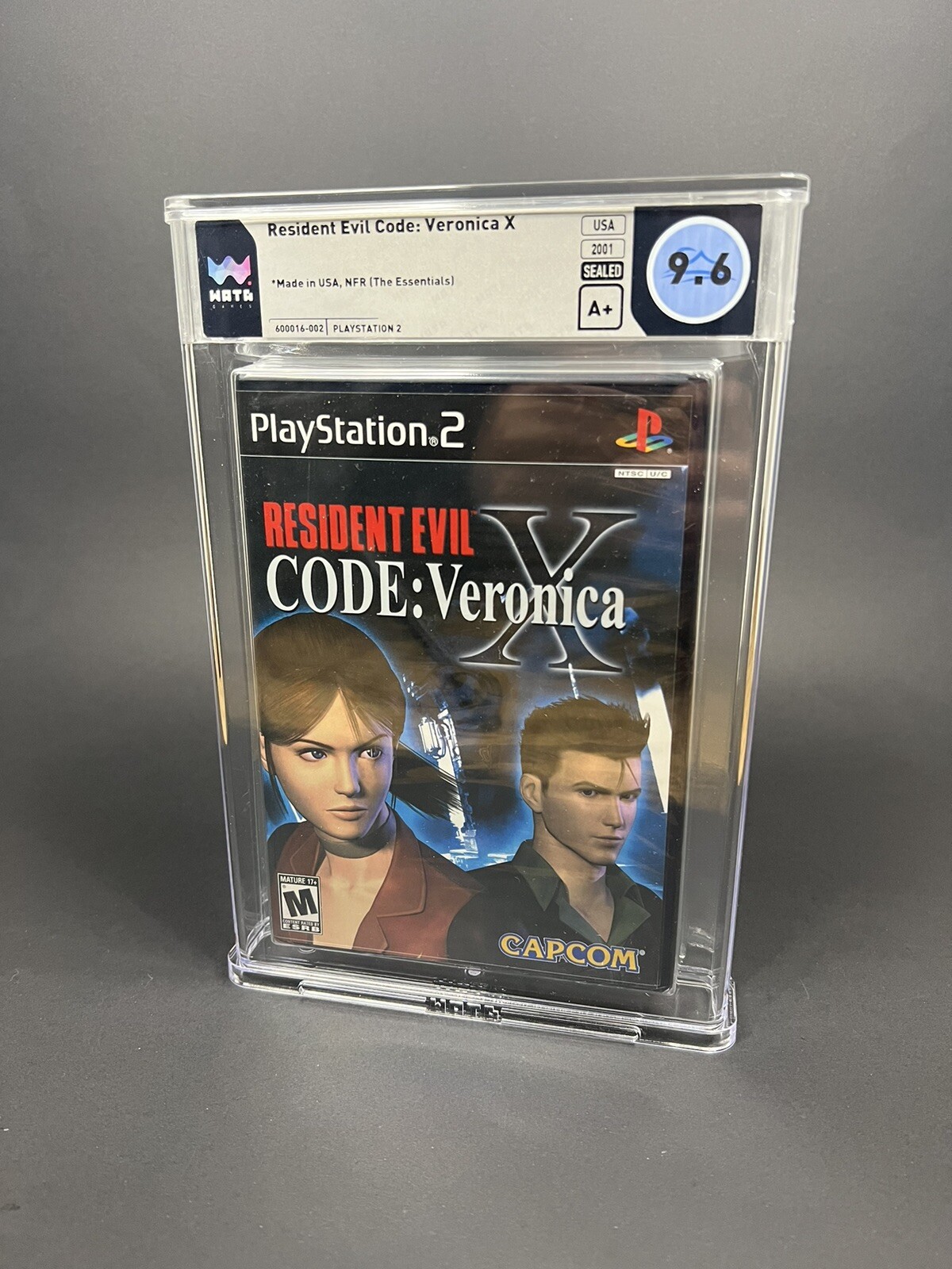 Resident Evil Code: Veronica X GameCube WATA 9.6 A+ FACTORY SEALED MINT  RARE VGA