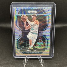 2021-22 Panini Prizm #185 LaMelo Ball - Silver Choice Prizm