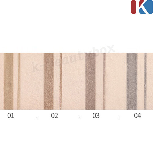 NATURE REPUBLIC Botanical Auto Eyebrow Combination Liner+Brush #03 Ash Mocha - Picture 4 of 10