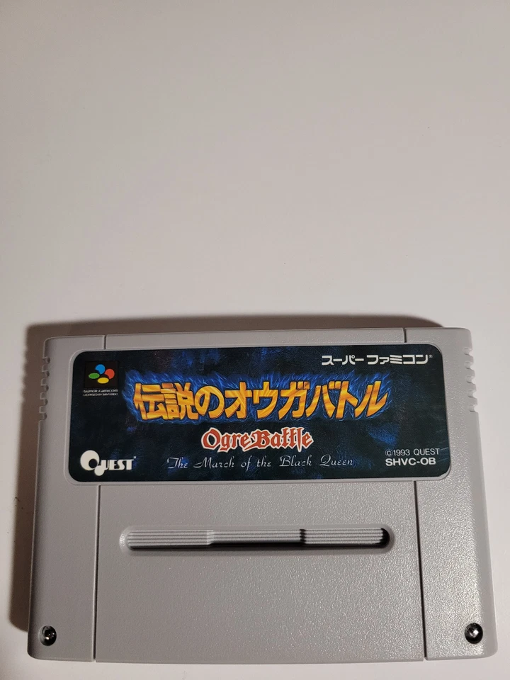 Ogre Battle (Super Famicom) Japanese Import - Complete and Tested - Image 4 of 4