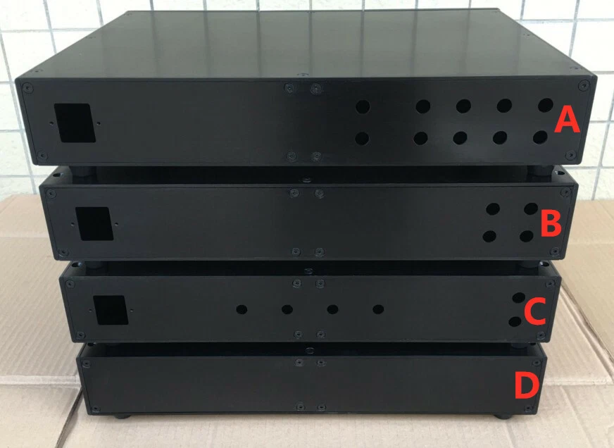 Gabinete amplificador pré-amplificador completo de alumínio 4307 para Naim NAP150/NAP152/NAP200 - Imagem 2 de 4