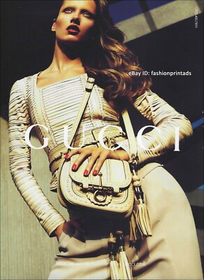GUCCI 1-Page PRINT AD Spring 2011 KARMEN PEDARU Mert Alas & Marcus Piggott
