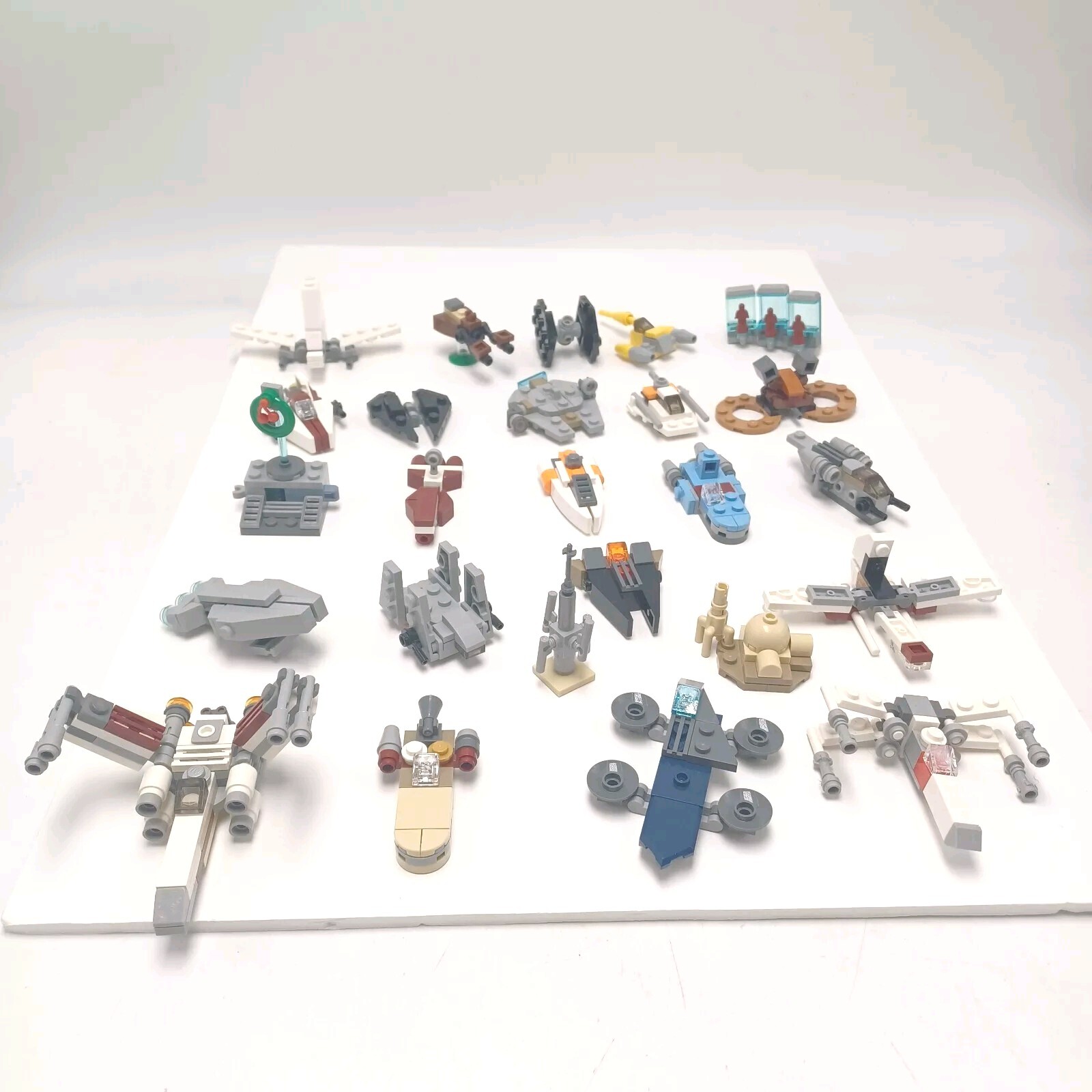 Lego Star Wars Microfighters & More Lot of 25 Ships, Etc. Preowned eBay