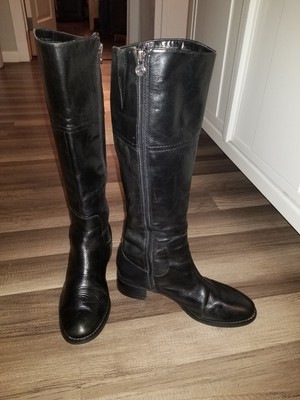 Etienne Aigner Chastity Knee High Zip 