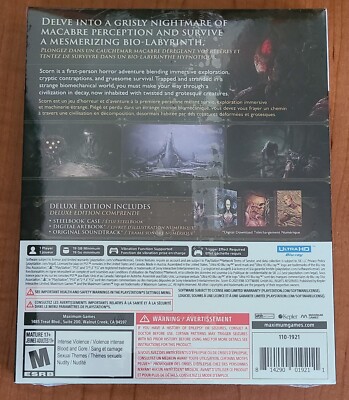 Scorn Deluxe Edition - PlayStation 5 (PS5 - NEW) 814290019211| eBay