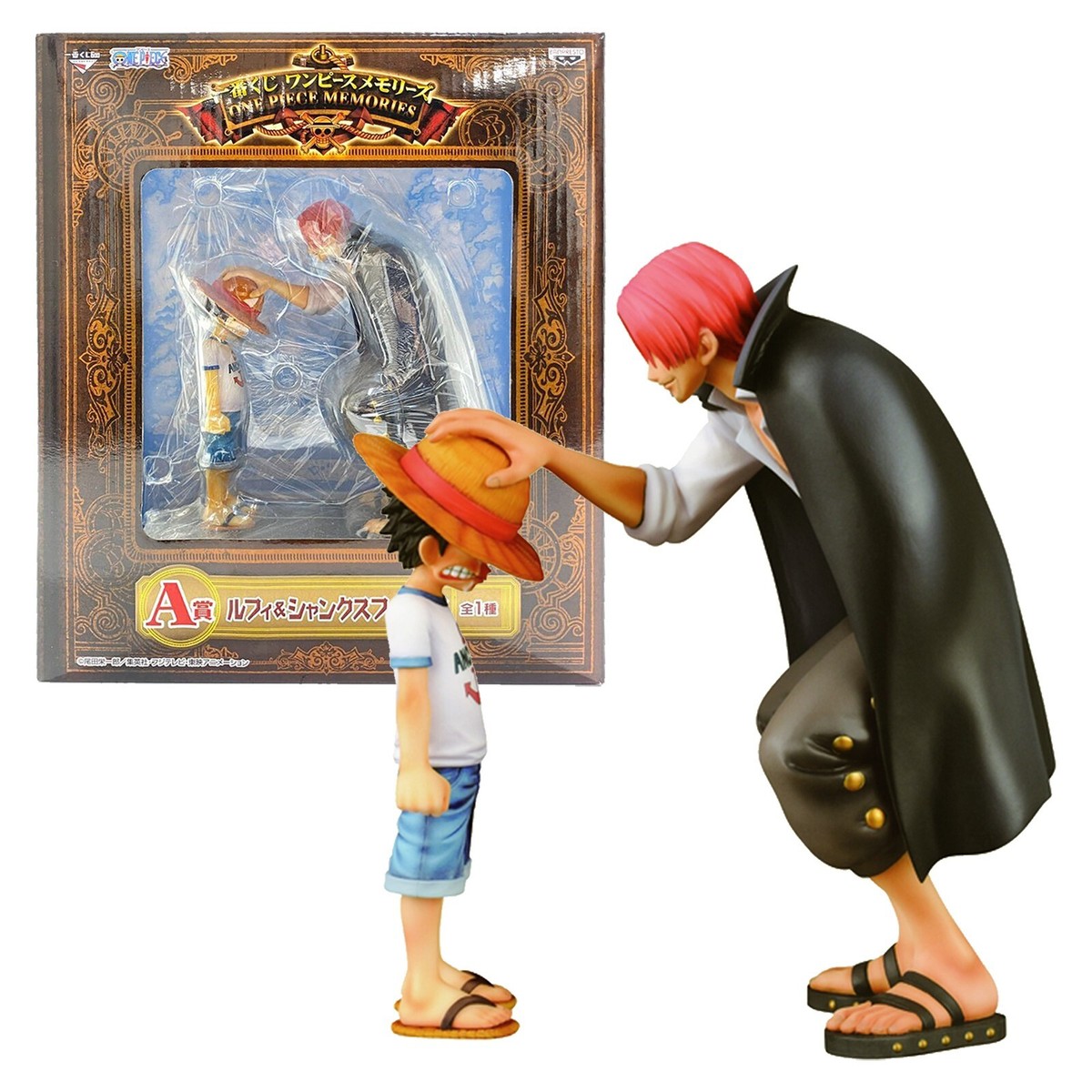 Ichiban Kuji ONE PIECE MEMORIES A Prize Monkey D. Luffy & Shanks 