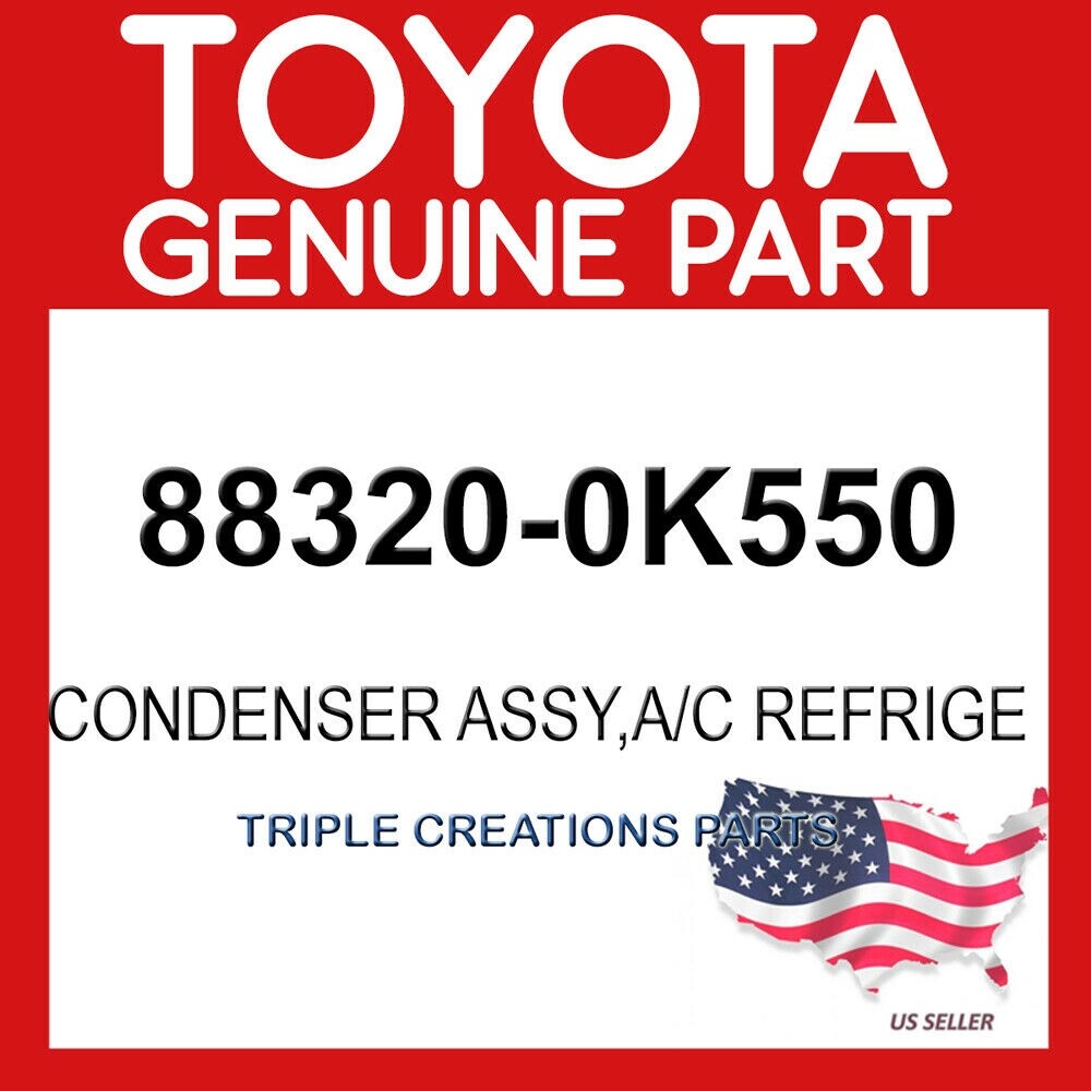 Toyota Genuine 883200K550 Compressor Assy 88320-0K550 OEM | eBay
