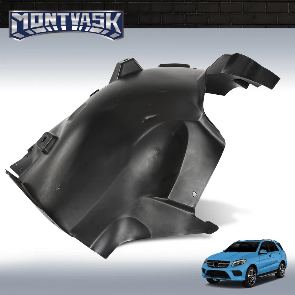 Forro guardabarros delantero izquierdo apto para Mercedes Benz GLE43 GLE350 ML350 2012-2019 Foto 2 de 4