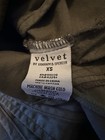 Velvet By Graham & Spencer Ladies Army Jacket W/Patches Size XS Rock And Roll — photo 8