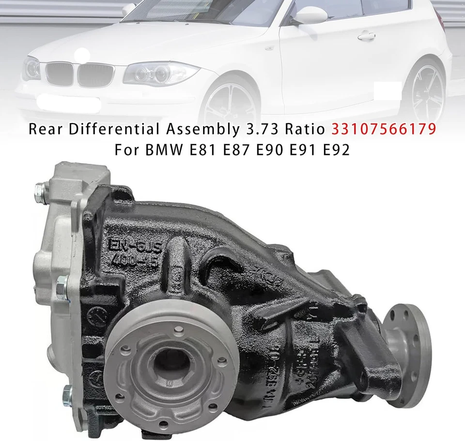 Задний дифференциал в сборе 33107524324 подходит для BMW E81 E87 E90 E91 E92 соотношение 3,73 - Изображение 2 из 4