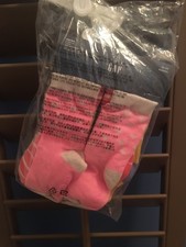 New Gap Baby Toddler Girls Multicolor 7 Days of the Week Crew Socks 12-24 months