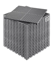 VEVOR Drainage Mat Modular Interlocking Mat 15.7” x 15.7” Drainage Floor Tile