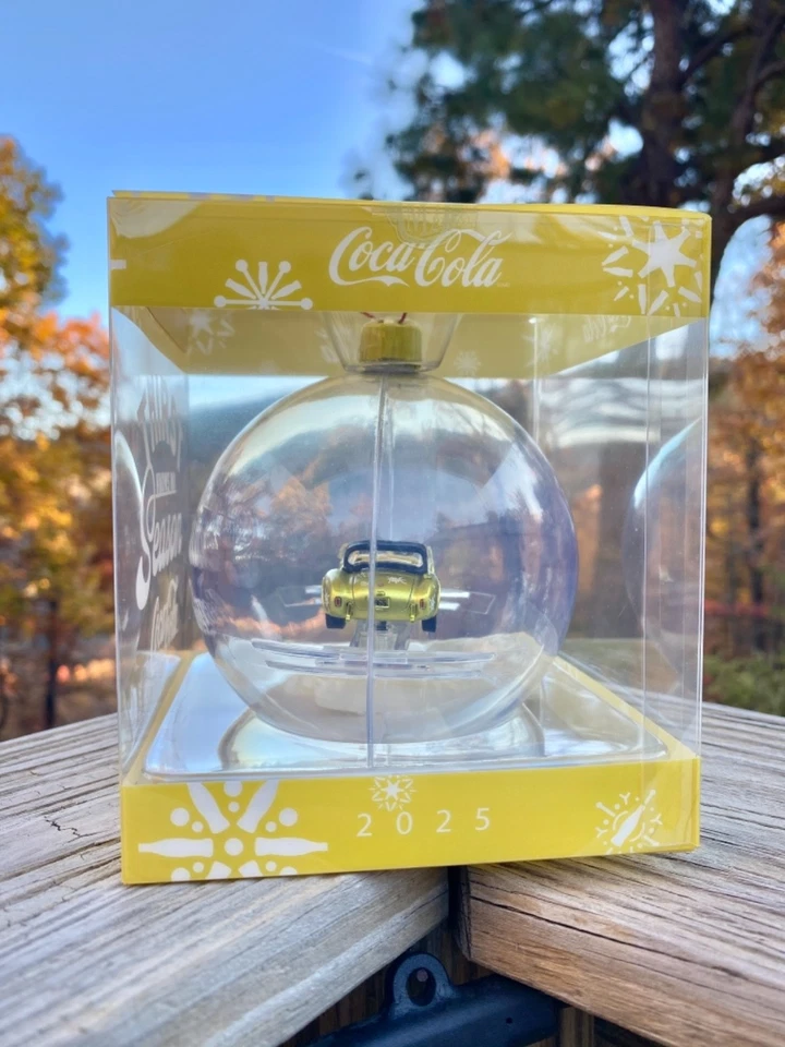 CHASE 1965 Shelby 427 Cobra 2025 M2 Machines Coca-Cola Christmas Ornament Ford - Image 4 of 4