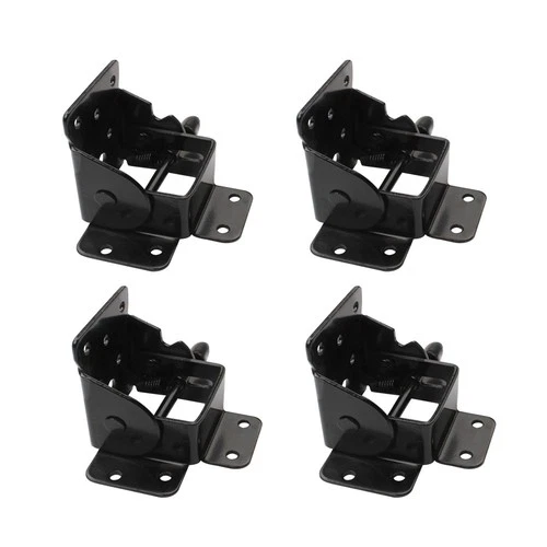 4 Pcs Folding Table Bracket Foldable Furniture Leg Hinges Legs for